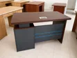 Executive Managerial Office Table with Storage & Cable Port - 1