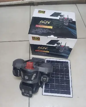 V380Pro Triple Camera Wireless CCTV yenye Siren