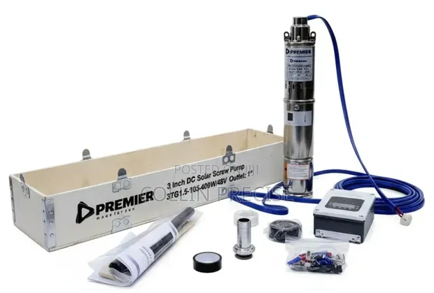 Premier 400W 105M DC Submersible Deep Well Pump - 1