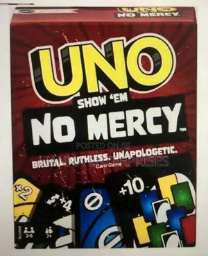 UNO Show 'Em No Mercy Card Game