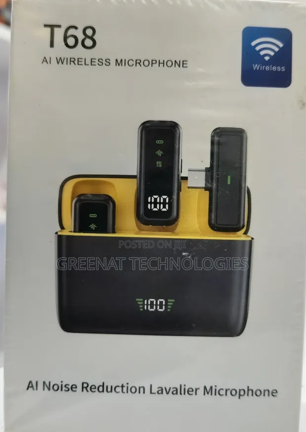 T68 AI Wireless Microphone Type-C (2-in-1) - 1