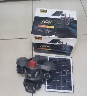 V380 Kamera ya Usalama ya Solar Lensi Tatu