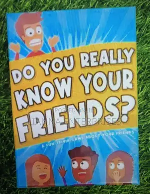 Do You Really Know Your Friends? Card Game