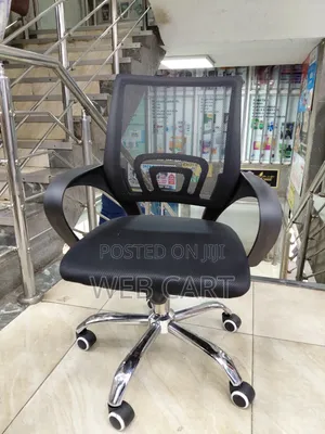 Durable Office Chair - No Headrest