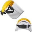 Yellow Face Shield for Welding & Grinding - 2