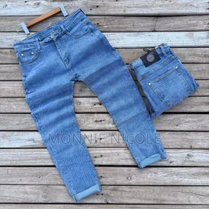 Men's High Quality Non-Faded Trouser Jeans