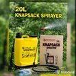 20-Litre Knapsack Pressure Sprayer - Kiwambazaji cha Kemikali kwa Shamba na Bustani - 2