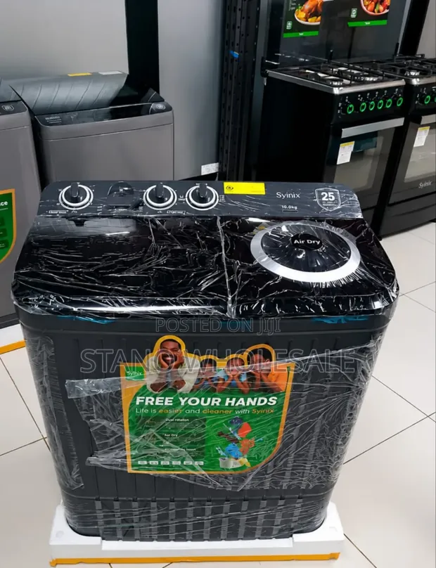 Brand New Syinix 10kg Top Load Washing Machine - 1