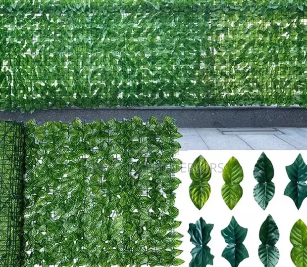 Green Artificial Balcony Privacy Fence 3m x 1m - 1
