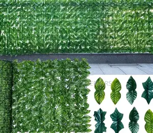 Green Artificial Balcony Privacy Fence 3m x 1m