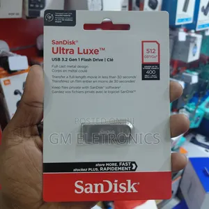 Sandisk Ultra Luxe 512GB USB 3.2 Flash Drive