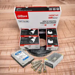 Dahua 1080P CCTV Camera System Kit - 4 Cameras