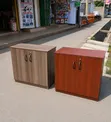 2-Door Office Storage Cabinet - 1