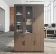 Premium Executive 3-Door File Cabinet - 3