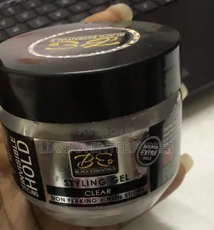 Black Essential Styling Gel - 150g