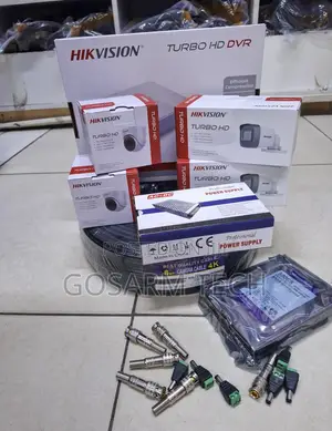 Hikvision 4-Channel 2MP CCTV Security Camera System Kit