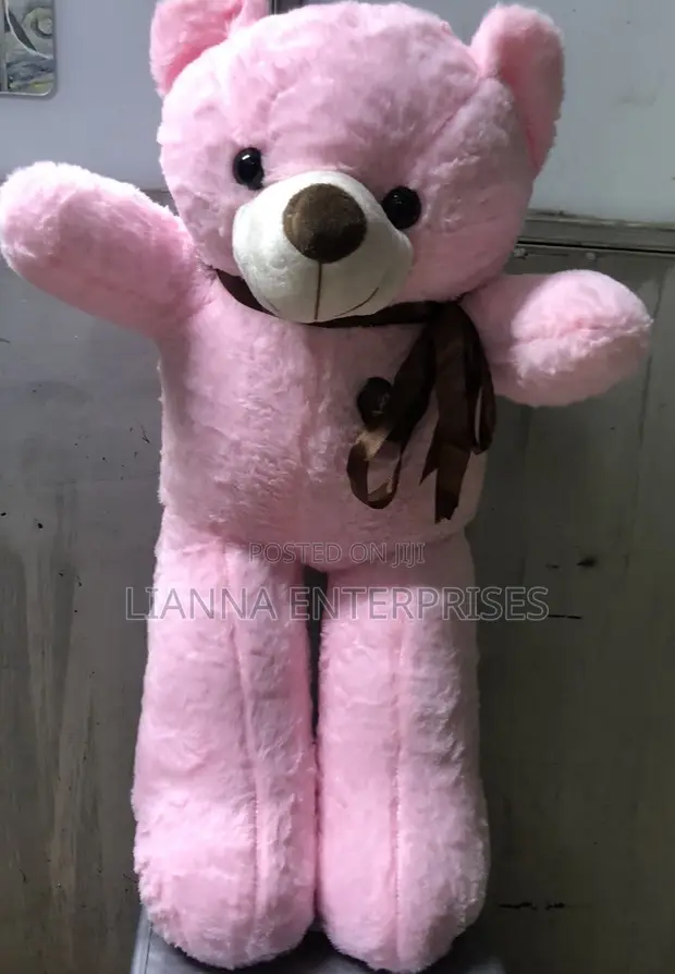 Large Fluffy Teddy Bear - 1