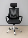 Ergonomic Mesh Office Chair with Headrest - 2