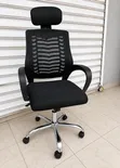 Ergonomic Mesh Office Chair with Headrest - 3