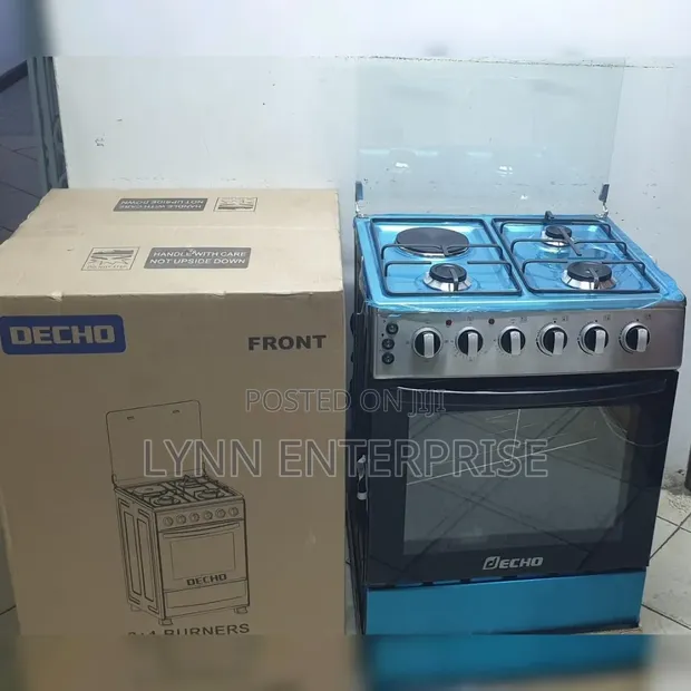 Decho 60x60 3+1 Standing Cooker with Electric Oven - 1