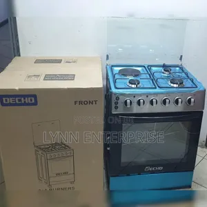 Decho 60x60 3+1 Standing Cooker with Electric Oven