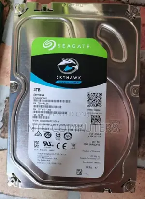 Seagate SkyHawk 4TB Hard Drive ya Surveillance ST4000VX016
