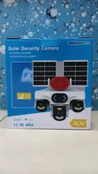 4-Lens 6MP Solar 4G CCTV Camera with AI Tracking - 3