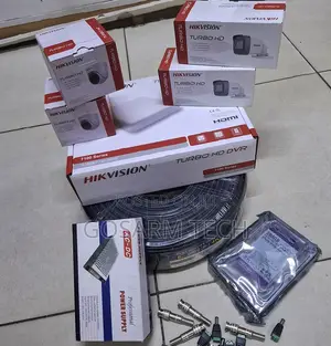 Hikvision 4-Channel CCTV Package (4 Cameras)