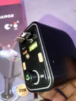 Car Fast Charger/Modulator with Type-C & iPhone Cables - 1