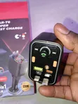 Car Fast Charger/Modulator with Type-C & iPhone Cables - 2