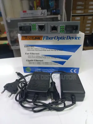 Gigabit Fibre Media Converter (Single Core)
