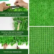 Artificial Green Balcony Screen - 3m x 1m - 1
