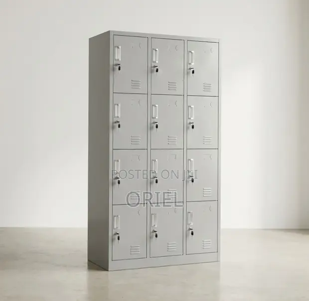 12-Door Office Storage Cabinet - 1