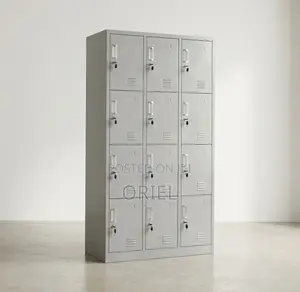 12-Door Office Storage Cabinet
