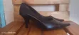 Vero Cuoio Black Leather Pumps - Size 39 - 1