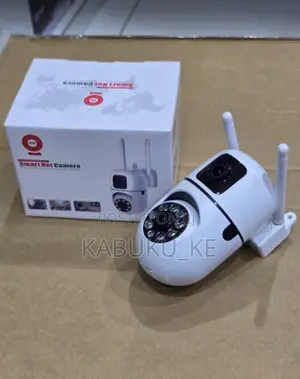V380 Dual Lens WiFi Bulb Camera - Wall Mounted