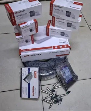 Mfumo wa CCTV wa Hikvision wa Kamera 6