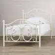 Premium Metal Kids Bed Frame - White - 4