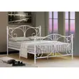 Premium Metal Kids Bed Frame - White - 5