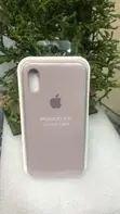 Light Purple-Gray Silicone Case for Apple iPhone X/XS - 1