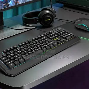 Green Lion GKM-65 Wired Gaming Keyboard & Mouse Combo