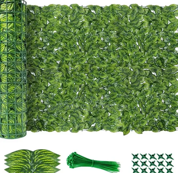Artificial Green Balcony Fence - Instant Privacy - 1