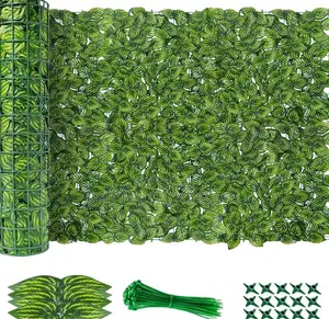 Artificial Green Balcony Fence - Instant Privacy