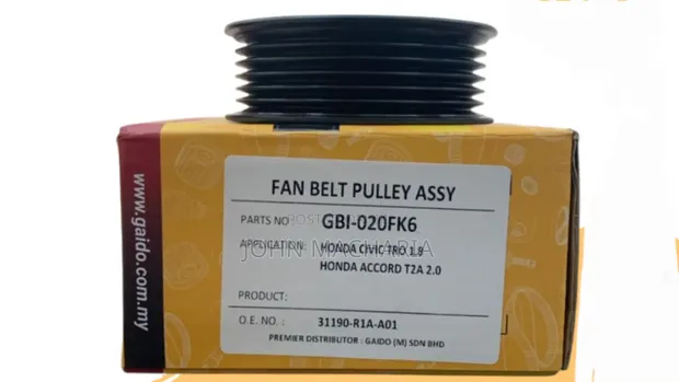 Fan Belt Pulley Assy for Honda Civic, CR-V, Stream - 1