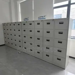 4-Drawer File Cabinet - White