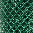 Fensi ya Chain Link Iliyofunikwa na PVC Kijani - 14G, 50x50mm, 4ft - 1