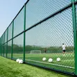 Fensi ya Chain Link Iliyofunikwa na PVC Kijani - 14G, 50x50mm, 4ft - 2