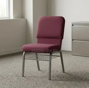 Modern Auditorium Chair - Fabric Stackable