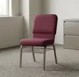 Modern Auditorium Chair - Fabric Stackable - 1