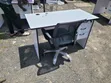 Office Desk and Mesh Chair Set - 1